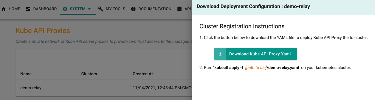 Download Kube API