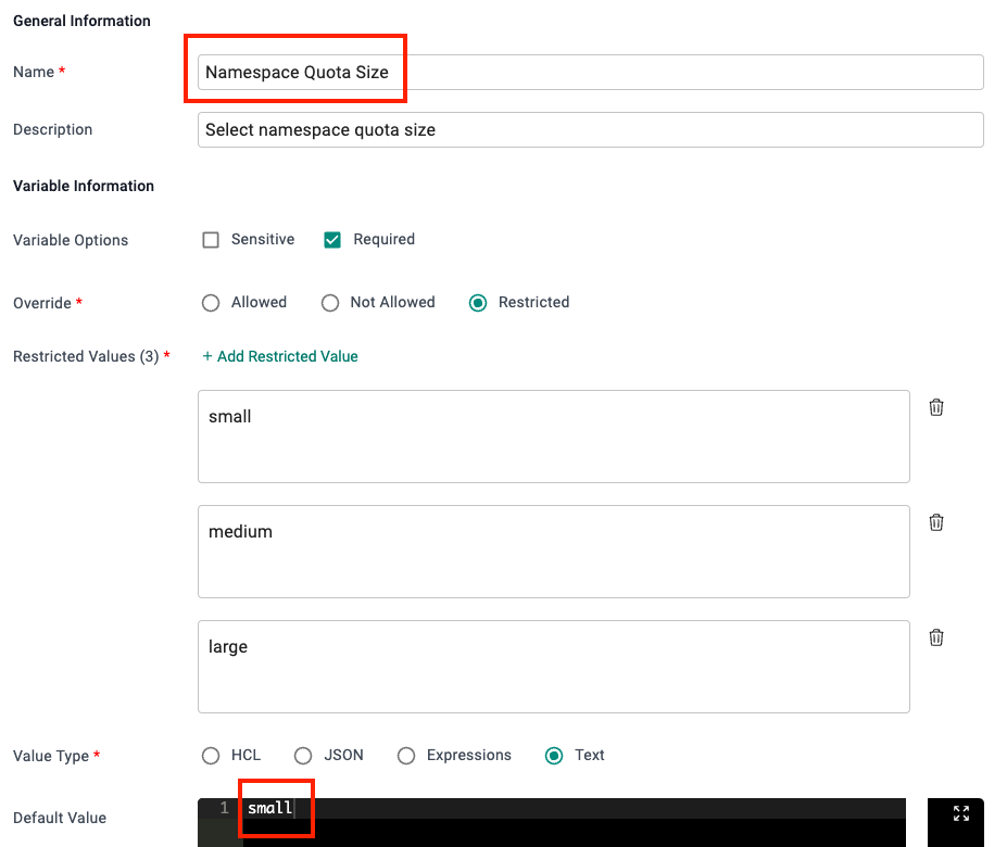 Namespace Quotas