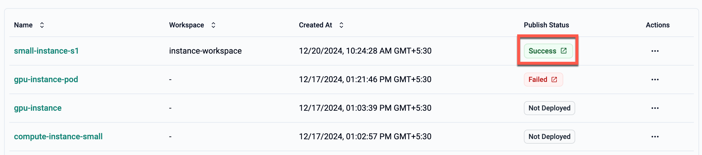 Create Compute Instance