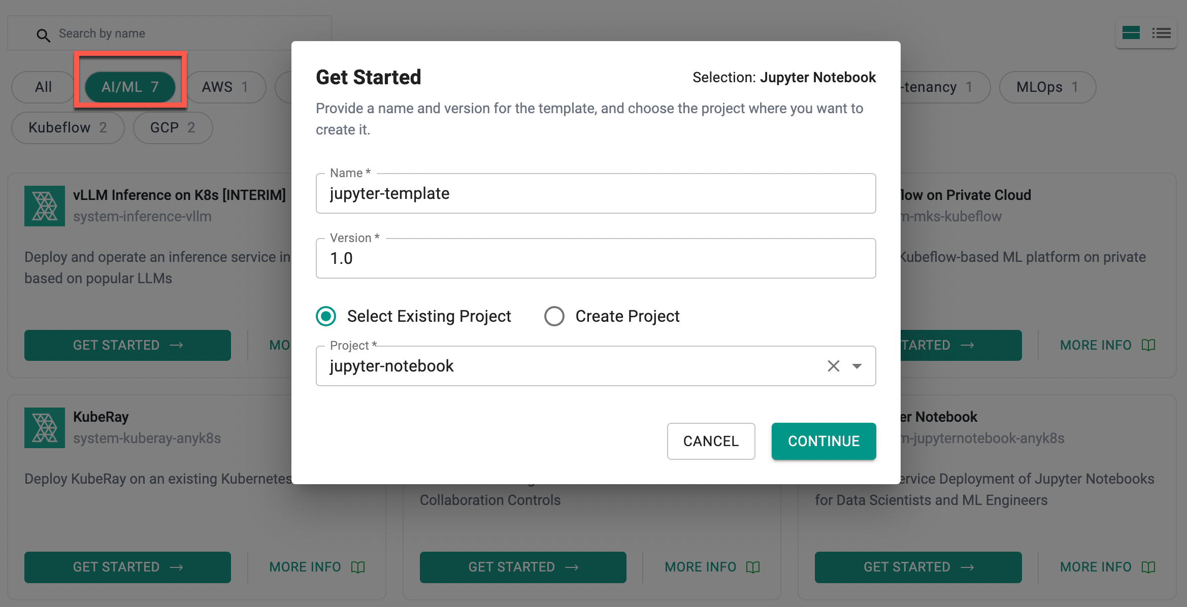 Create Project