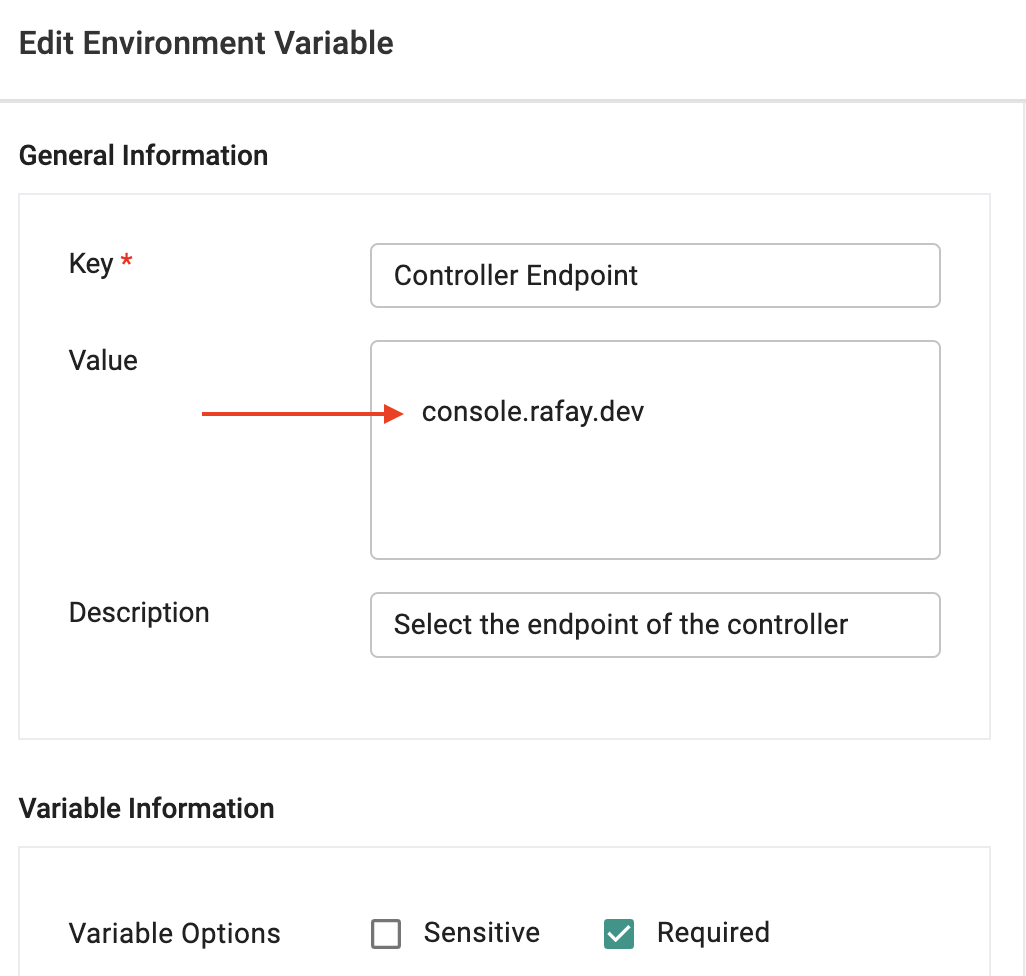 Controller Endpoint