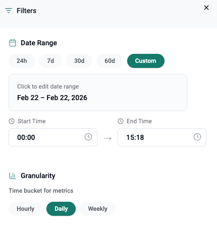 Endpoint Metric Filters