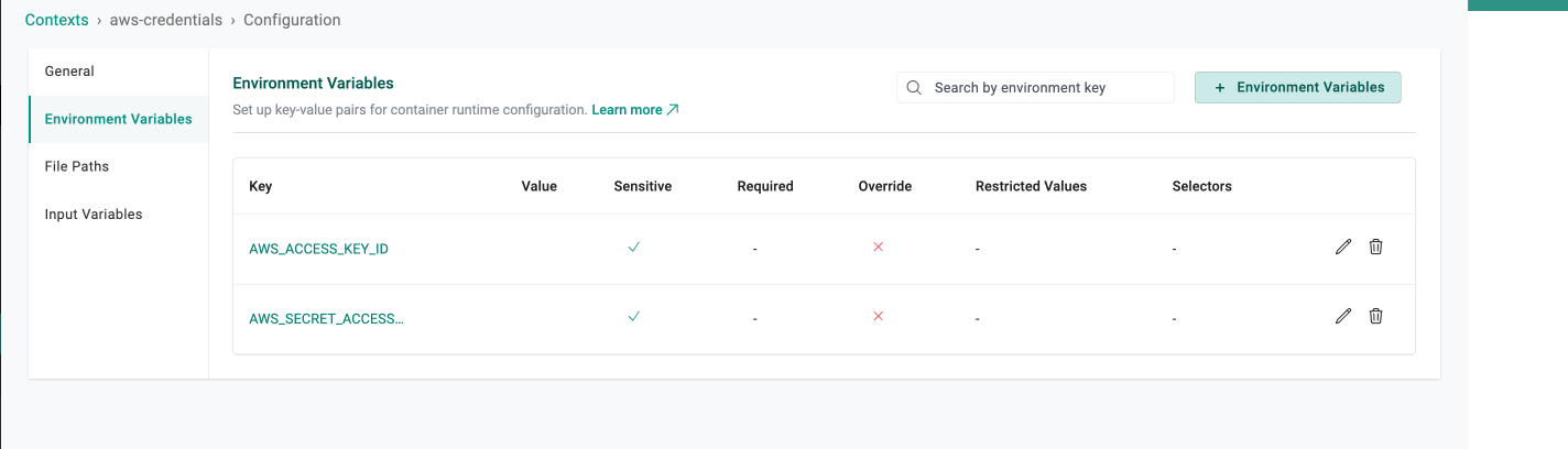 AWS Config Context