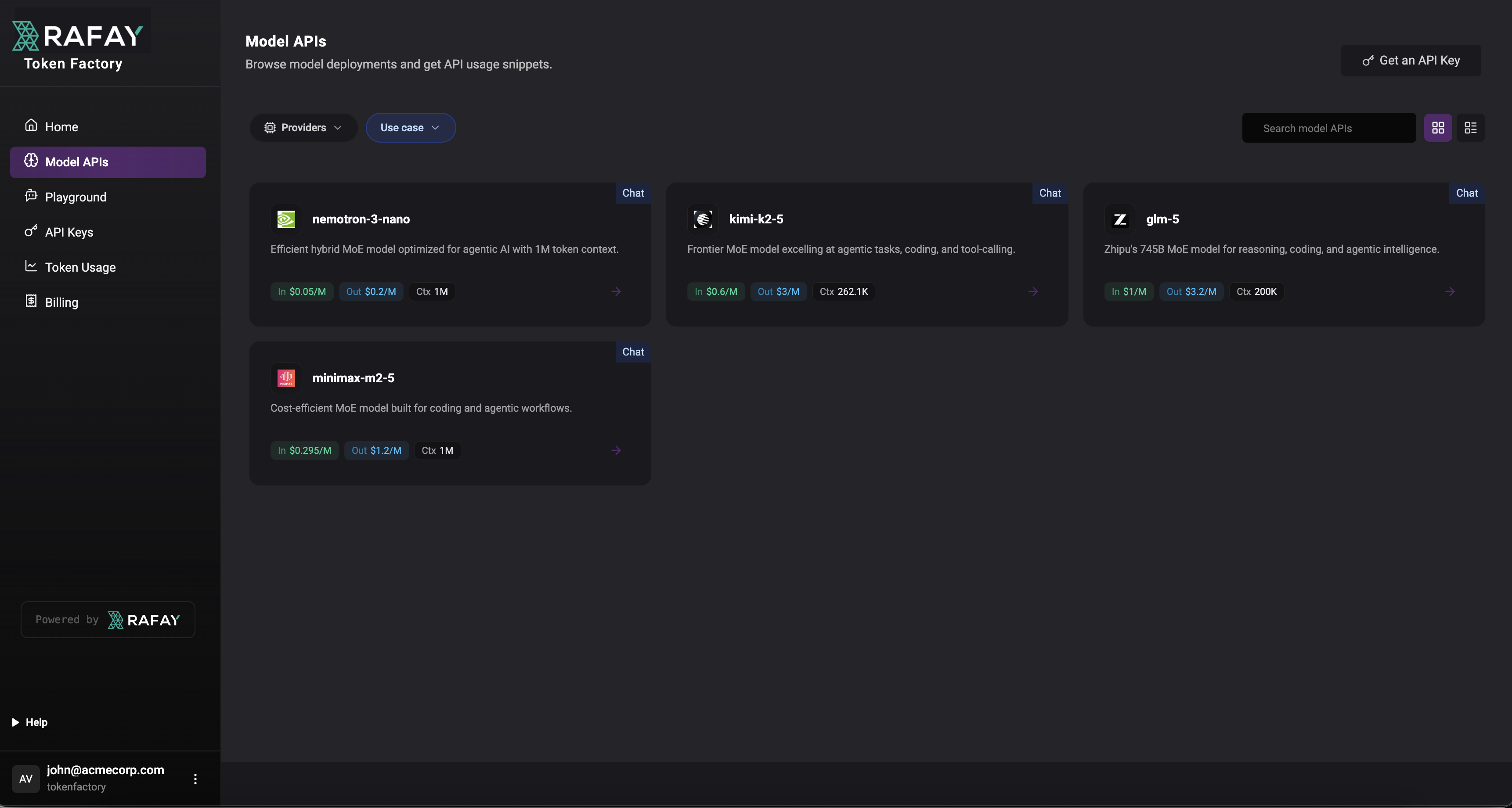 End User Portal Token Factory