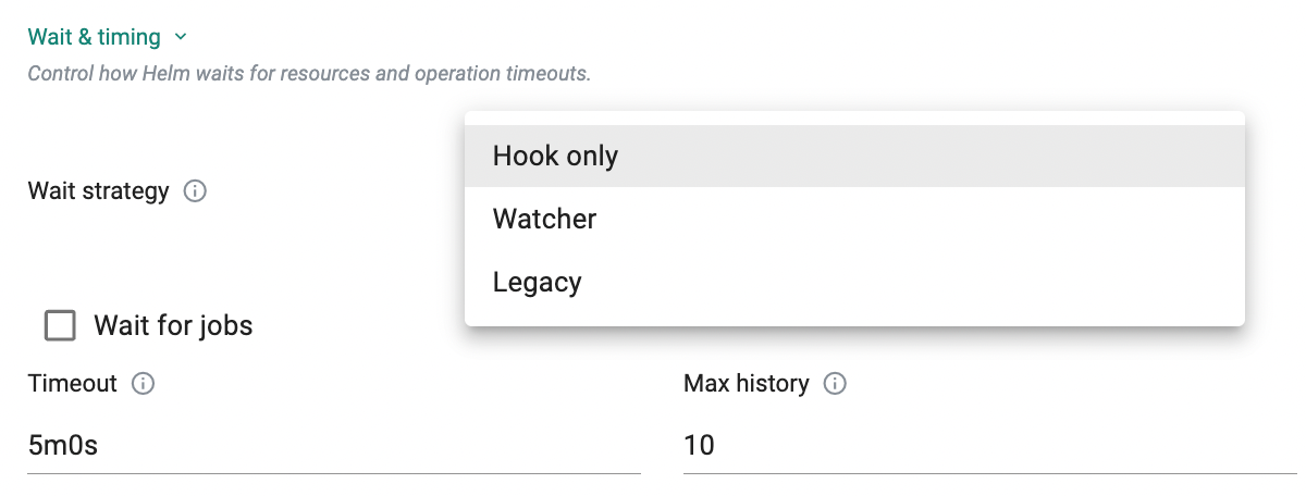 Wait & timing