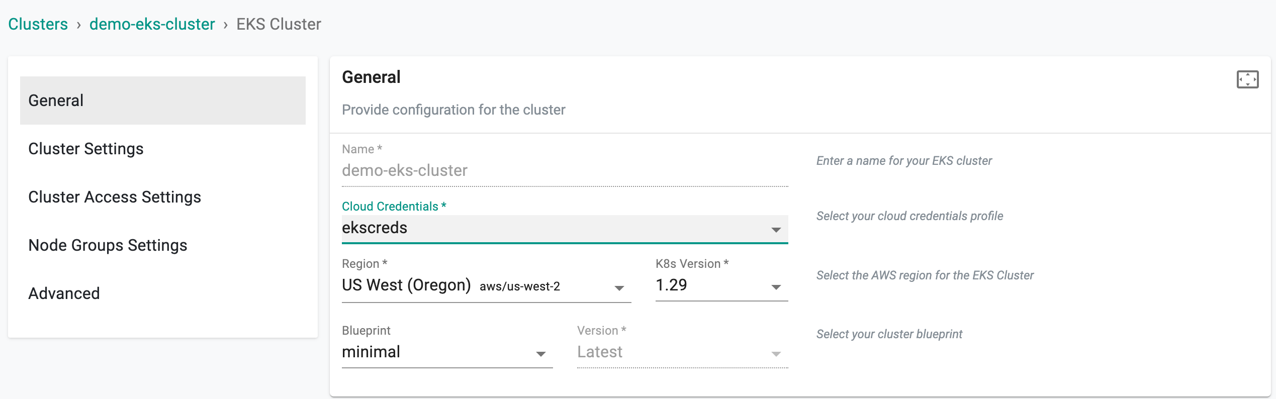 Configure EKS Cluster