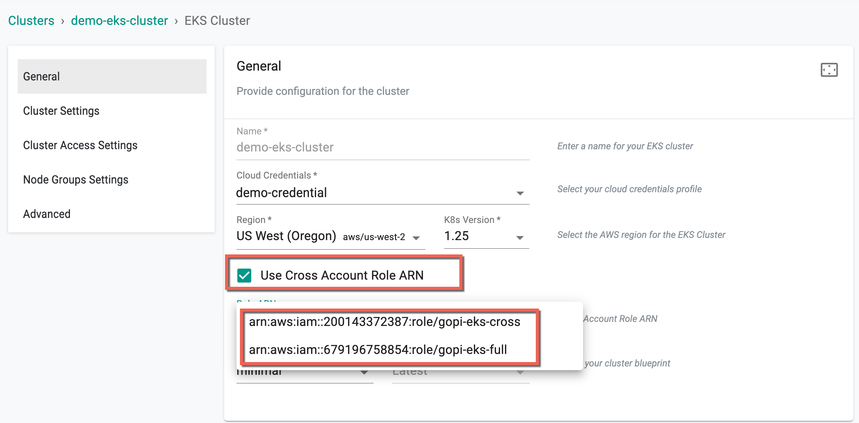 Configure EKS Cluster