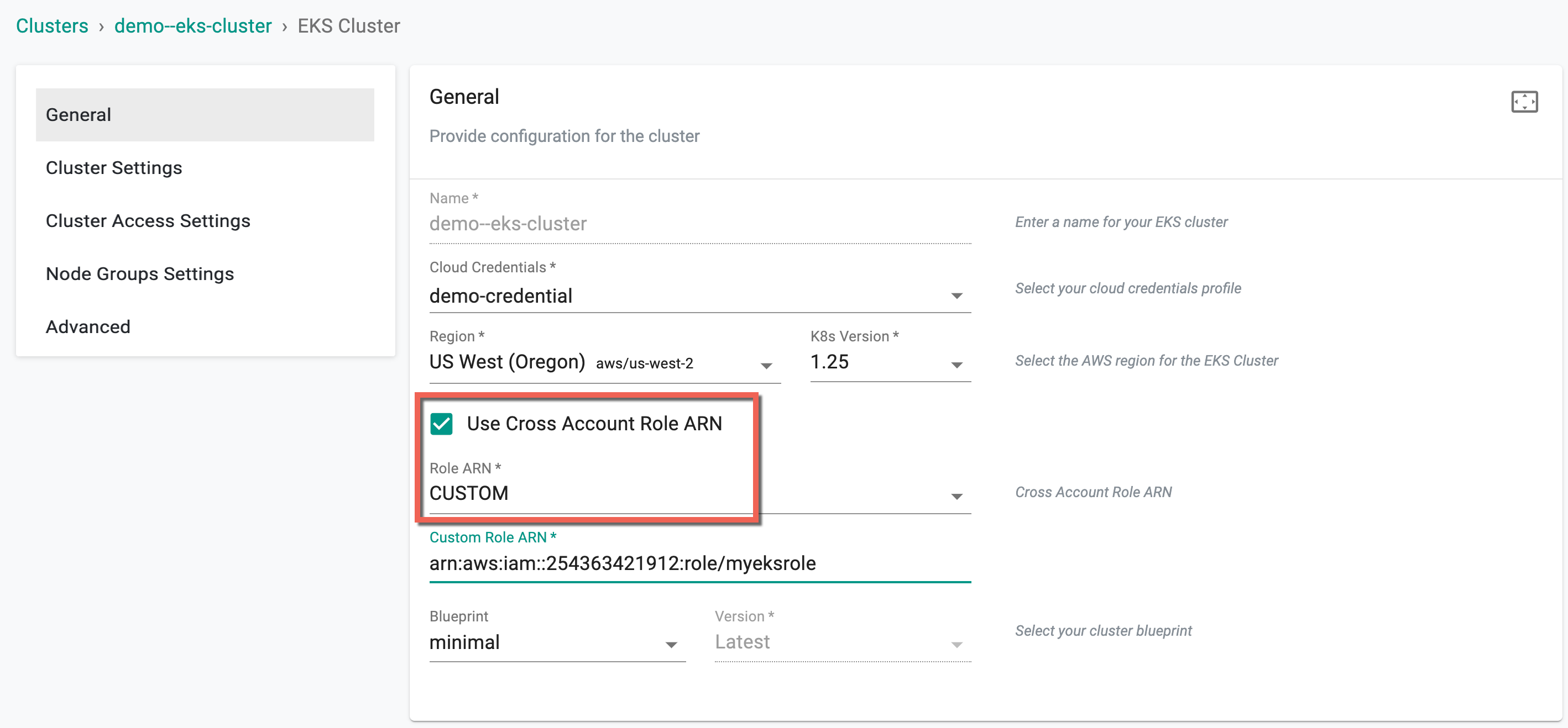 Configure EKS Cluster