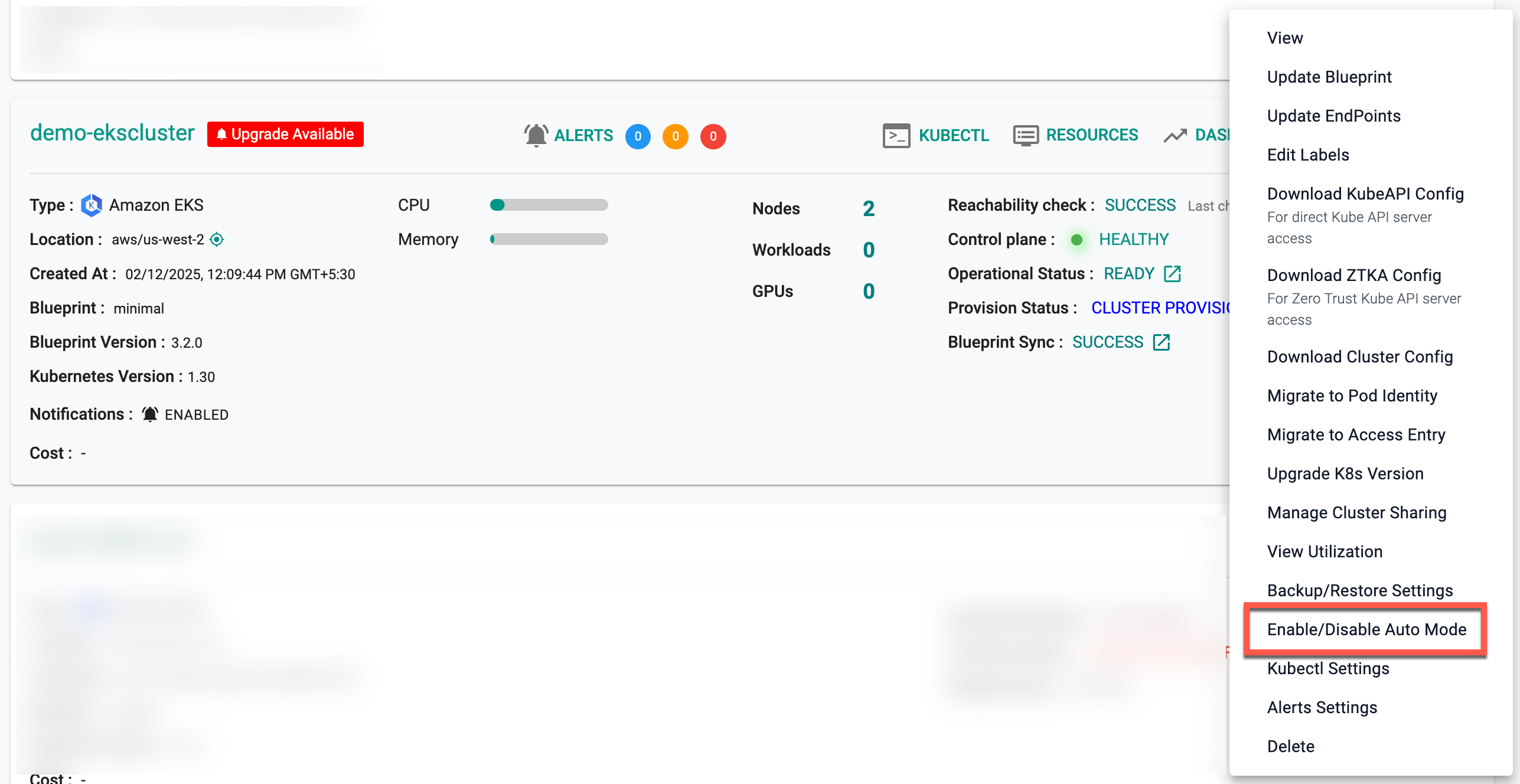 Service Account Status