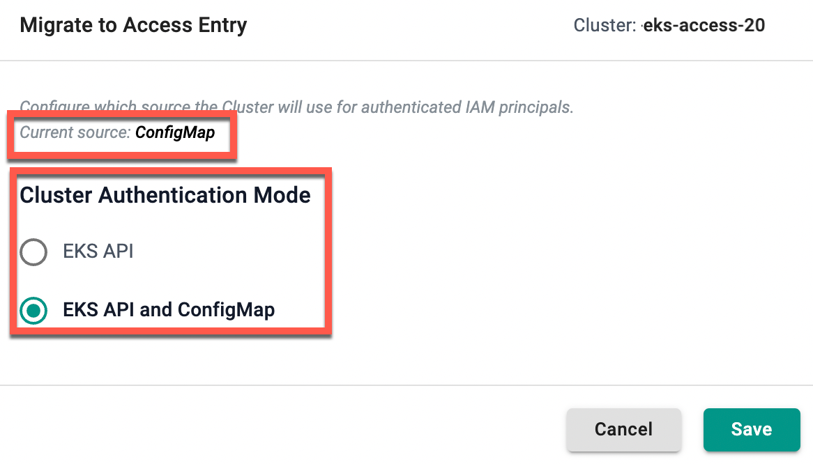 EKS Node Groups Settings