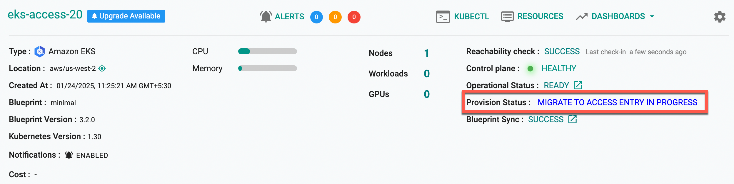 EKS Node Groups Settings