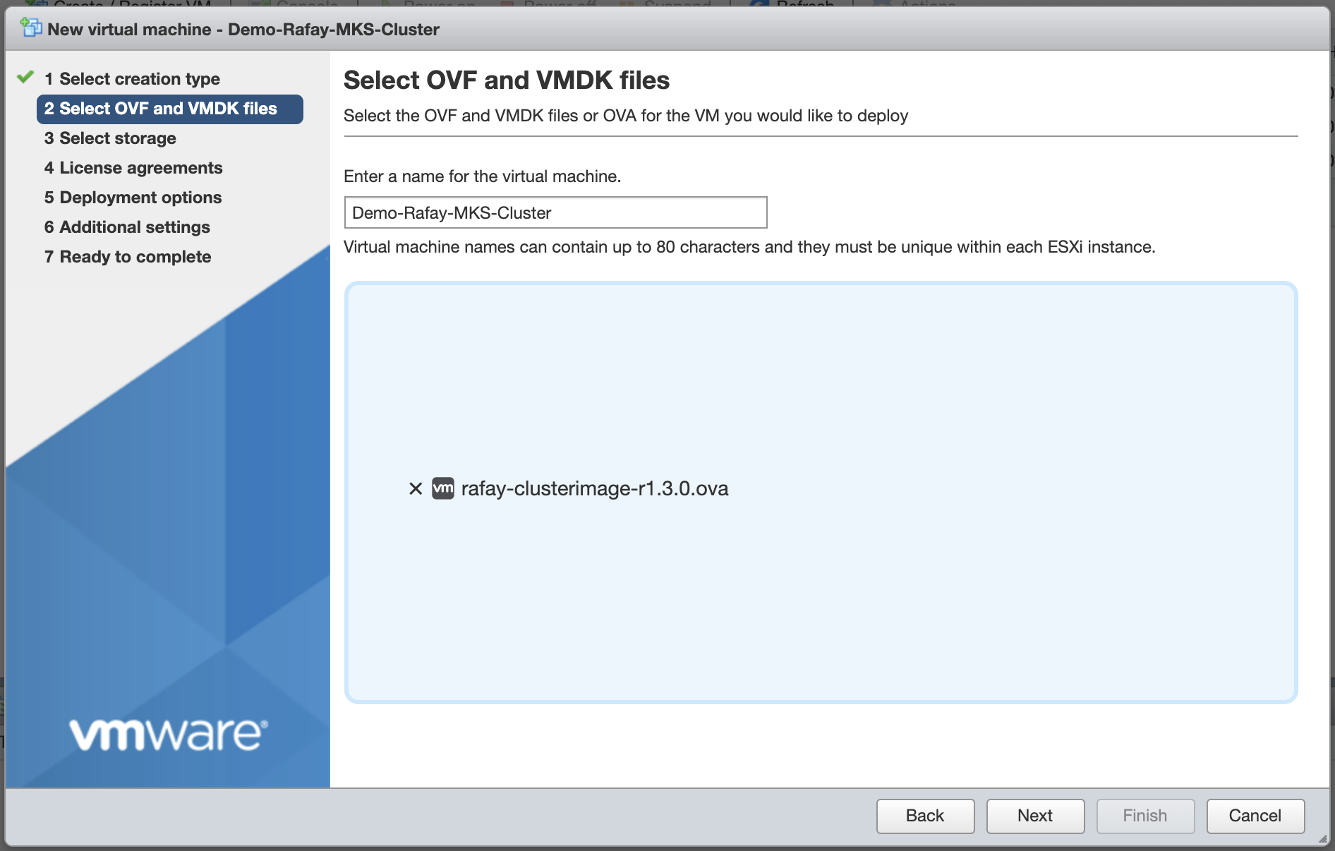 Launch VM for Node