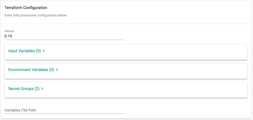 Terraform Config