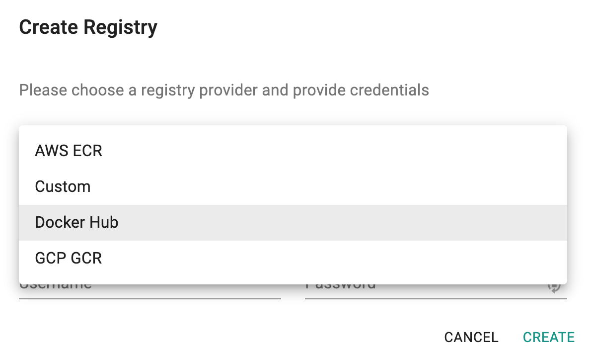 Create Registry