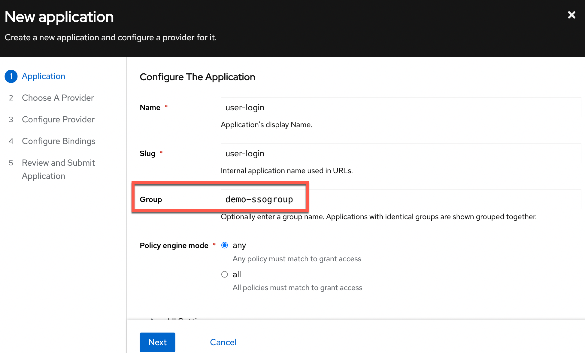 Create IdP