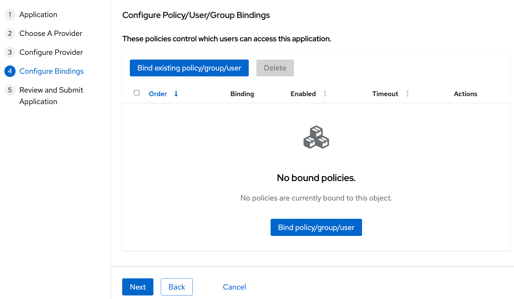 Configure Provider