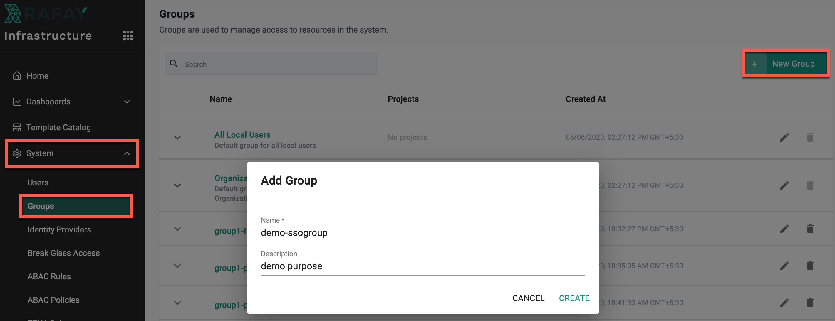 Create IdP