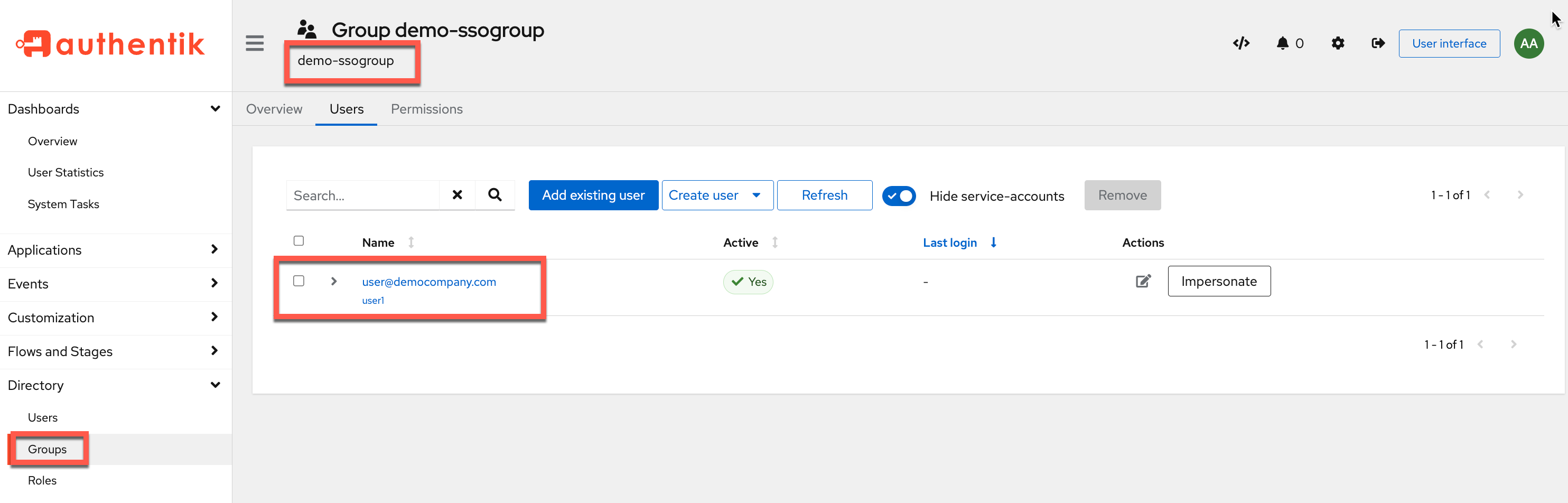 Create IdP