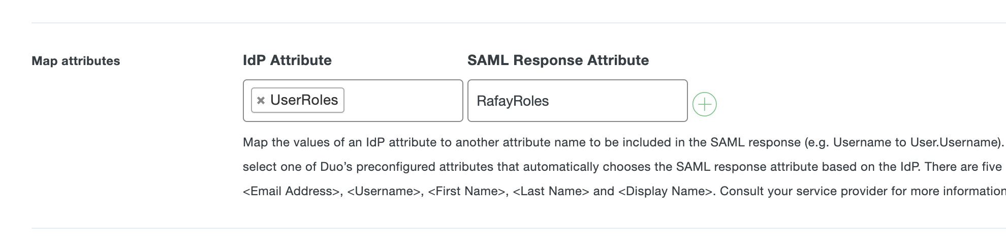 Configure SAML