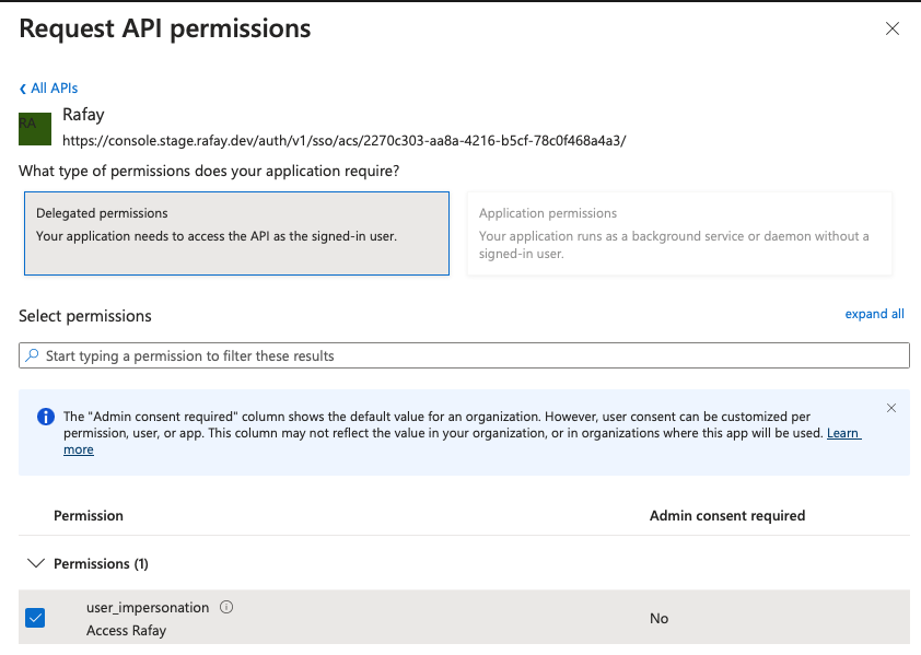 App Role Permission