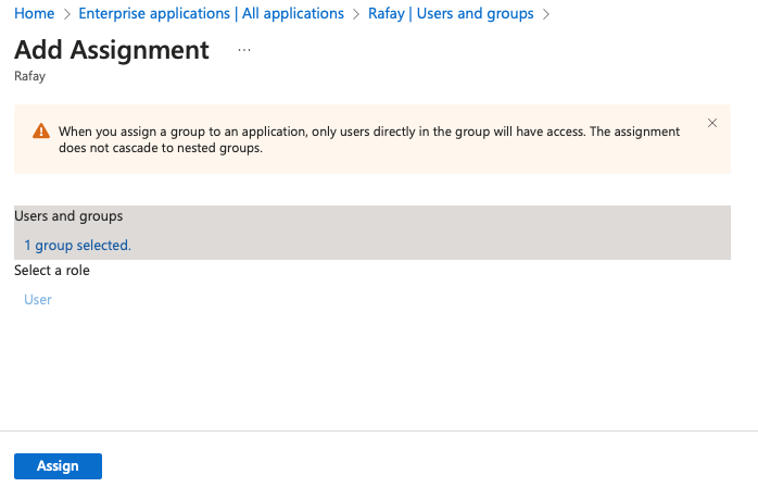 Assign Groups