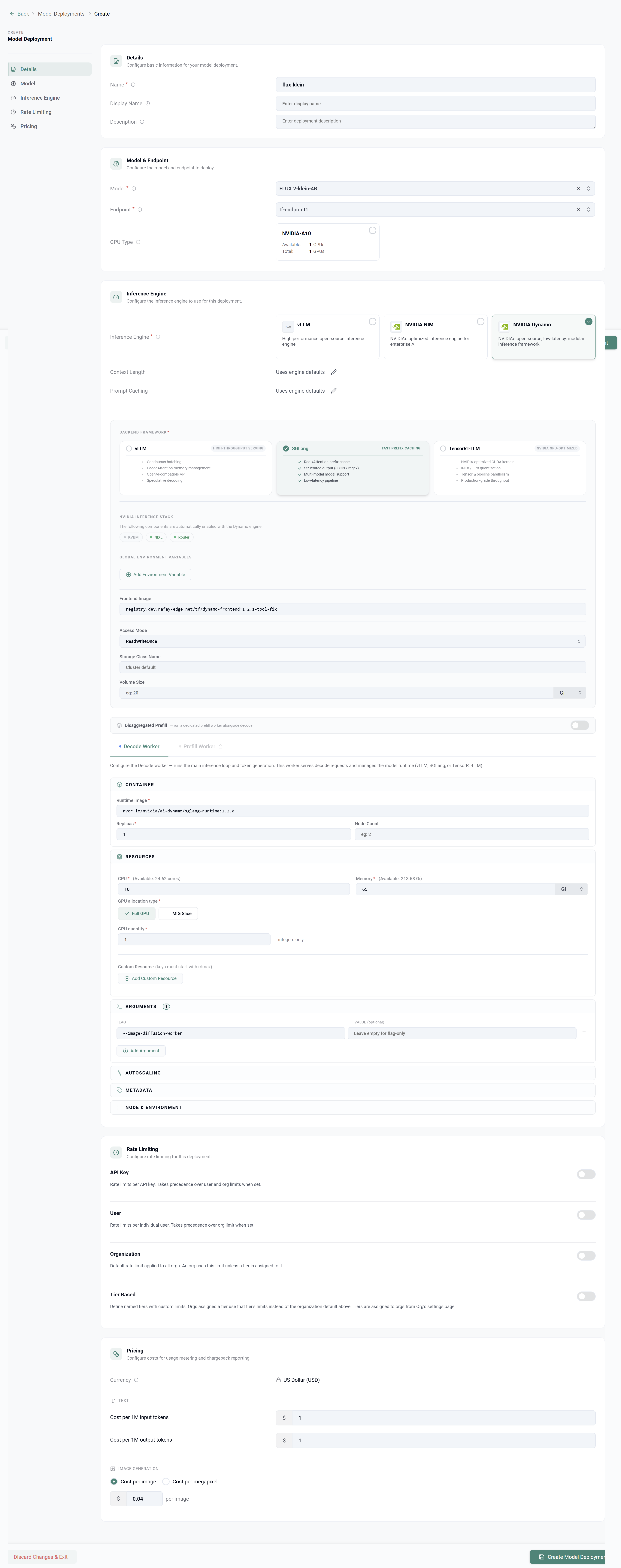 Model Deployment