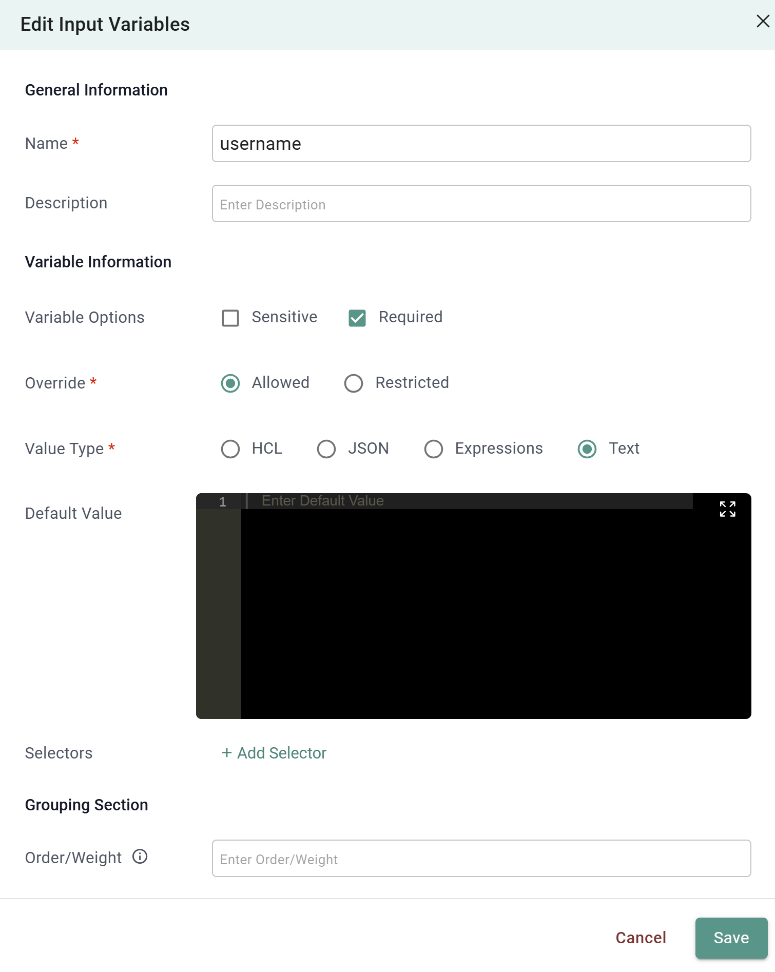 Config Context