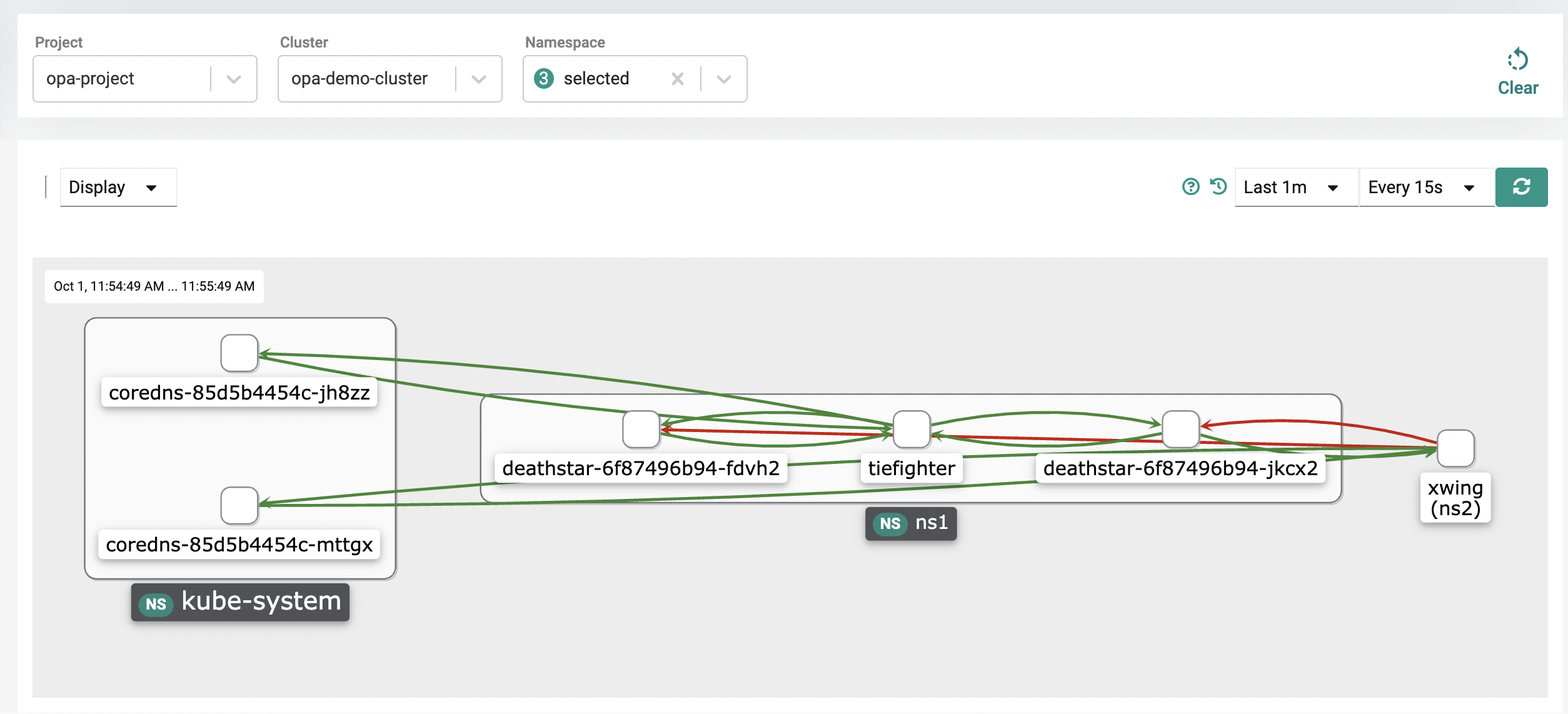 Network Policy Dashboard