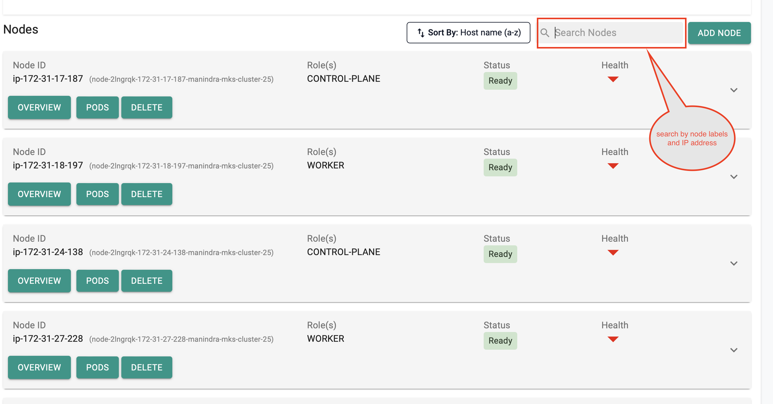 Node Search 