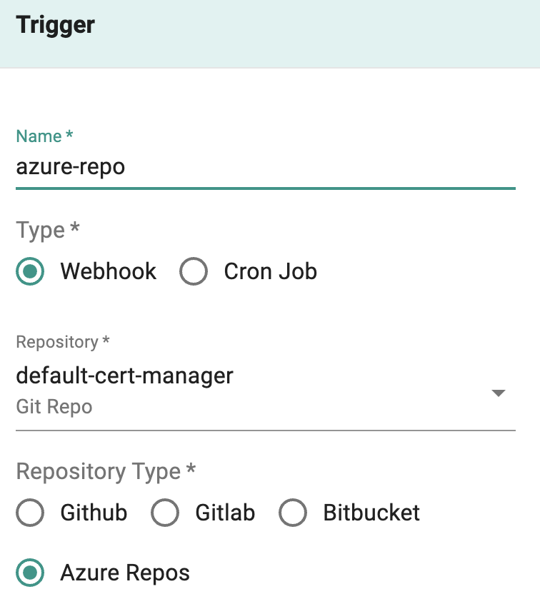 Azure Repo Webhook