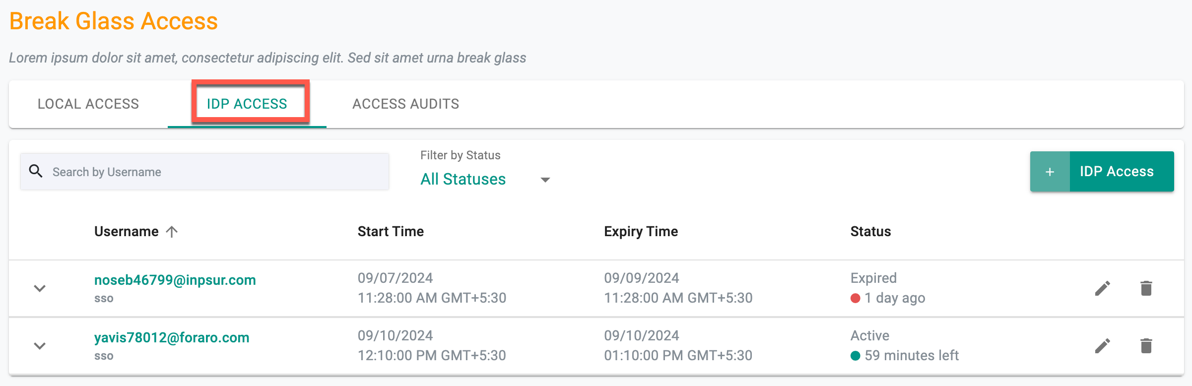 Audit Logs Console