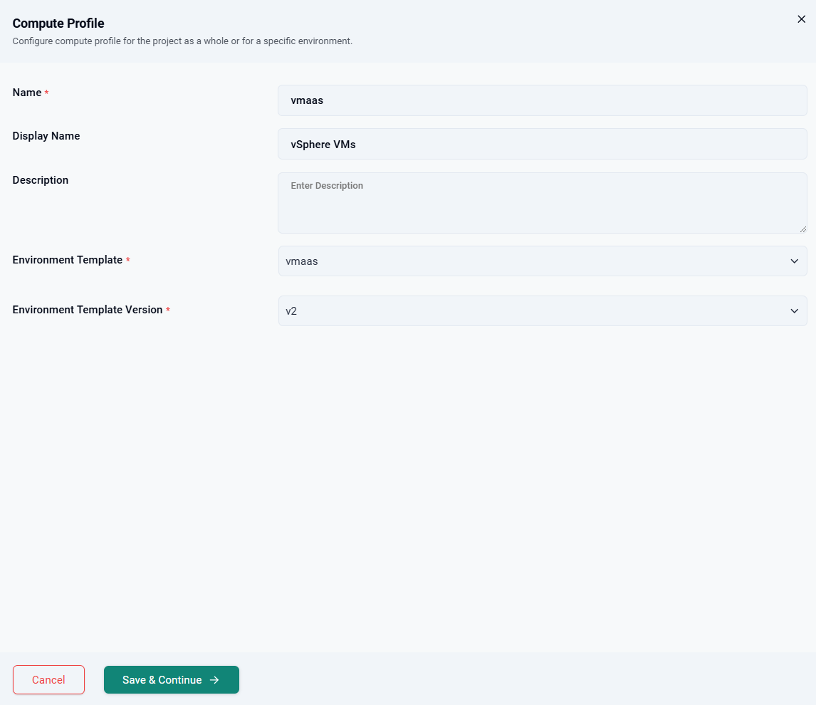 Create Profile